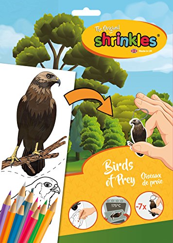 Shrinkles Shrinkles-WZ081 wz081 Original Animales del Bosque Aves de Presa Slim Pack, Color Desconocido (Keycraft