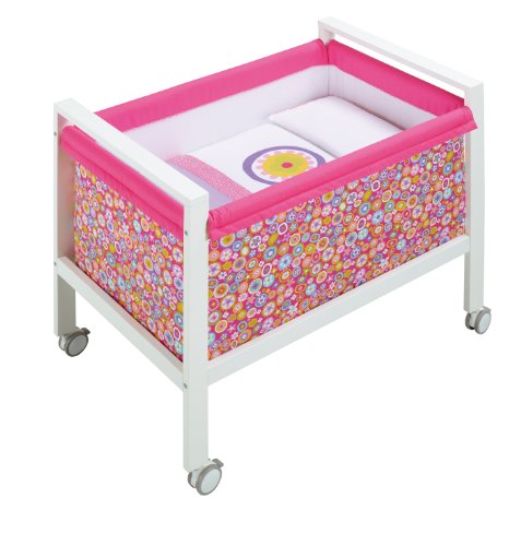 Petit Praia Moon  Crib (Small, Pink)