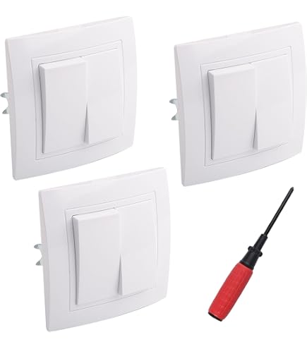 Marquardt Interruttore A Bilanciere 1804.2102 250V/AC 6A - 2x On/On, Montaggio A Scatto, Foro 19.4x22mm, IP40, Nero, 1 Pezzo
