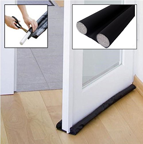 (AP24) - 96 cm Zugluft Zugluftstop Zugluftstopper Windstopper Türdichtung Türisolierung Durchzug kürzbar