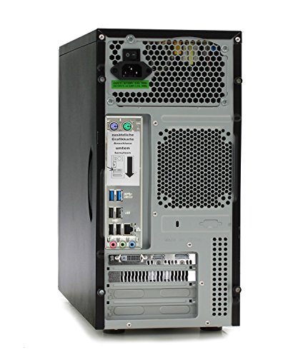 PC CSL Speed X4659 (Core i5) inkl. Windows 10 Home – Intel Core i5-7500 4x 3400MHz, 8GB RAM, 1000GB HDD, GeForce GTX 1050 TI, DVD, USB 3.1 - 4