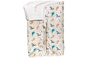 Cosamui Arrullo o Saco para Capazo Universal Bebé - Cálido y Suave, Ideal para Invierno y Entretiempo, Compatible - Jané - Inglesina -Bugaboo -Maxi Cosi (Ártico, 0-18 Meses, Invierno)