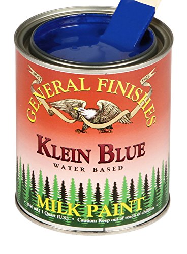 Preisvergleich Produktbild General Finishes QK Milk Paint, 1 quart, Klein Blue by General Finishes