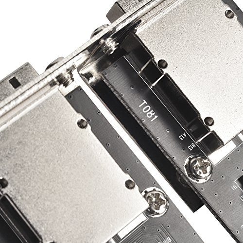 SilverStone SST-SA022 – Mini SAS Adpater Dual Intern Mini SAS 26pin SFF8087 zu Extern 36pin SFF8088 - 7
