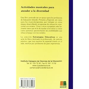 Actividades musicales para atender a la diversidad (Estrategias Educativas)