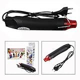 Xrten Mini Décapeur Thermique, DIY Feuille Thermique Essentielle pour DIY Rubber Stamp Poudre Convexe