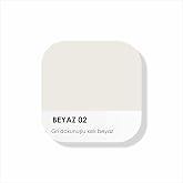 Piktura Akrilik Su Bazlı Silinebilir İ&ccedil; Cephe Duvar Boyası, 200ml, &Ouml;zel Mat, Silikon Katkılı - 2023 Summer Palette - (Beyaz 0