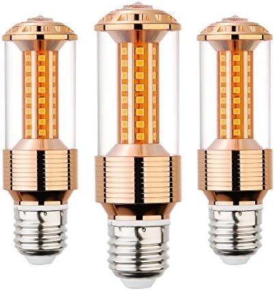 Ahevo (3 Pack) E27 LED Corn Bulb,85-265V, 15W Daylight White LED Light Bulb LED Corn Lamp, 100-120 Watt Light Bulbs Equivalent,E27 Base,1500 Lumens LED Lights,Non-dimmable (GJZT,6000K)