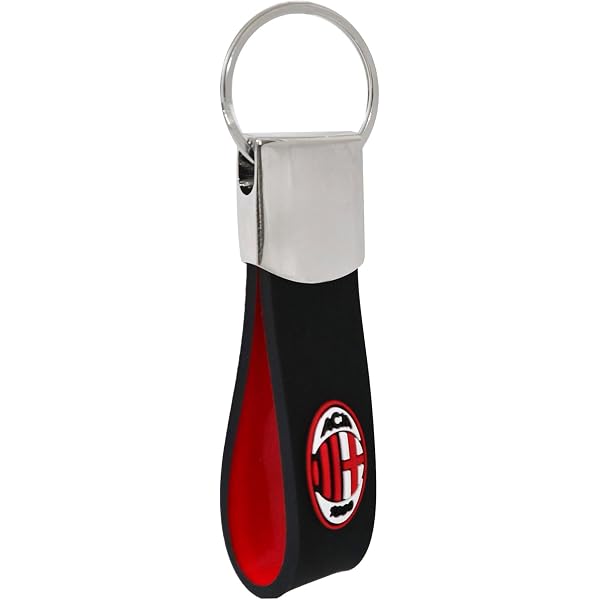 PORTACHIAVI AC MILAN ORIGINAL 100%PU IN SCATOLA REGALO LATTA PRODOTTO Ufficiale Ecastellano Imma Italy Cod14387 8033098126286