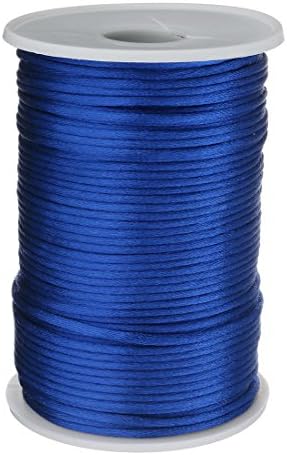 100Yards/PC Braided Nylon Cord 2mm Different Color (Ultramarine)
