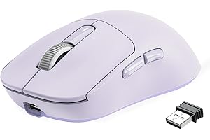 VGN GAMEPOWER X3 SUPERLIGHT Bezprzewodowa mysz do gier, ultralekka mysz do gier, czujnik PixArt PAW3395, 26000 DPI, trójtrybowa mysz 2,4 g/przewodowa/Bluetooth G502, bateria 200 godzin, przełącznik