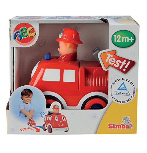 Simba 104014228 – ABC Press ’n Go Auto 11cm, 2-sort. - 2