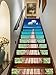 Produktbild guanxing 3D Bild der Brücke Coast selbstklebend Treppen Tile aufstehen, Wandbild Vinyl Aufkleber Tapete Sticker Decor Aufkleber 99,8 x 18 cm X 6