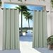 Produktbild Exclusive Home Indoor/Outdoor mit Cabana Spitze Tülle Fenster Vorhang-Paar, Polyester, seafoam, 54x96