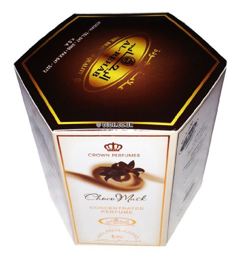 Choco Musk Perfume Oil - 6 x 6ml by Al Rehab