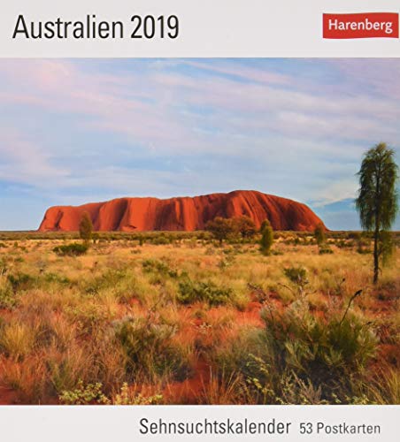 Australien - Kalender 2019: Sehnsuchtskalender, 53 Postkarten