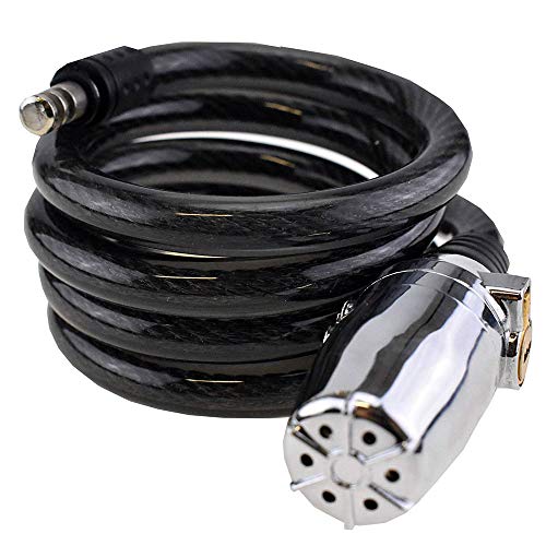 FISHTEC ® Cadena Antirrobo - Seguridad Reforzada - Alarma de 110 dB - 80/2 cm