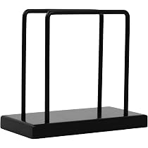 Zimoer Porte-Serviettes de Table, Support de Serviettes en Papier pour Table, Porte-Serviettes de Table Cuisine, Distributeur de Serviettes Papier pour Table Comptoir Cuisine Restaurant Café, Noir
