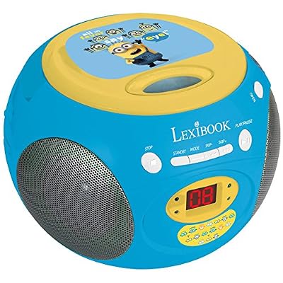 LEXIBOOK- RCD102DES - Radio Lecteur CD Minions