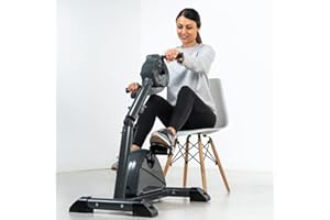 ECO-DE Vélo électrique pour Bras et Jambes 12 Niveaux de Vitesse. Panneau Controle LCD, Réglable en Hauteur, Controle Indépendant de Bras et Jambes ECO-802