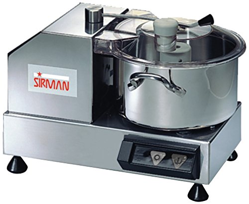 Sirman C4 Commercial Stainless Steel Food Processor, 3.3 Litre, 350 Watt