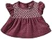 Racoon Baby Girls' Dress -  Purple - 92