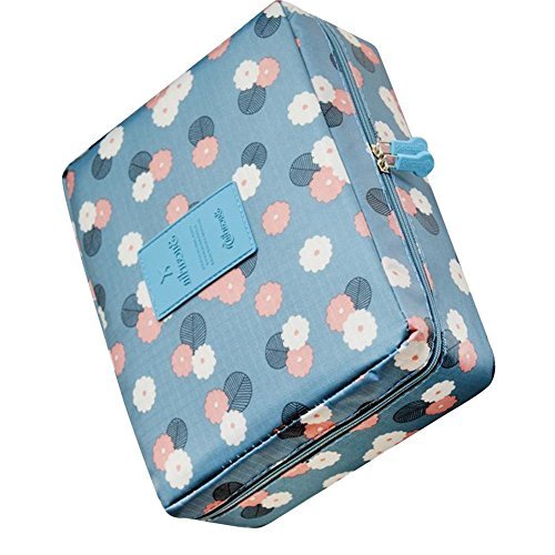 Grande Borsa Trucco Coregne Di Velluto, Organizzatore Cosmetico Da