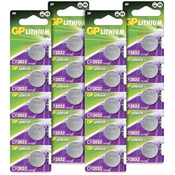 CR2032 Battery 3V Lithium – Pack of 20 – Ideal for: Amazon.co.uk