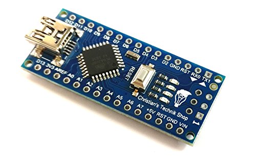 Nano V3 | Entwicklerboard für Arduino IDE | ATMEL ATmega328P AVR Mikrocontroller | CH340-Chip | Christians Technikshop - 4