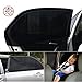 Price comparison product image ieGeek Car Sun Shades Cover for Car Window To Protect Your Baby, Children, Kids, Pet from Sun- Block UV Rays - 1 Set (2 pieces) - Fits Most Cars - without Clings or Suction Cups, Easy & Flexible to Use