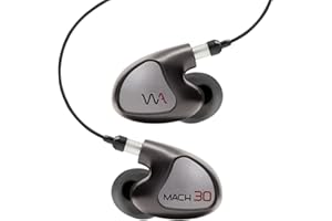 Westone Audio - Mach 30 Universal IEM Wired Earbuds - 3 Balanced Armature Driver Professional Musician in Ear Monitor Earphones with Linum® BAX™ Cable