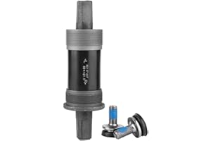 MAGT Axe de Trou de vélo, Axe De Pedalier Carre de Haute qualité Durable axe de Trou carré de vélo Support de pédalier de vélo Accessoires de vélo(68X127.5L)