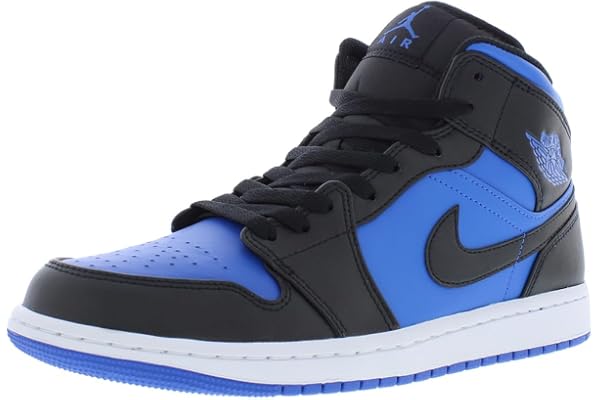 Nike Air Jordan 1 Mid (GS), Chaussures de Basketball Homme