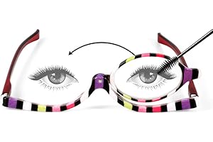 LJCZKA Lunettes de Maquillage Grossissante Femme, Lunettes De Lecture Cosmétique Femme