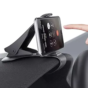 KolorFish Anti Skid Dashboard Car Mobile Holder Cradle Stand for Cell Phones up to 6.5 inches (Black) - Updated 2019