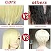 S-noilite® 24" 60cm Long Hair Cosplay Costume Full Wigs One Piece Straight Anime Wig Heat Resistant (Black)