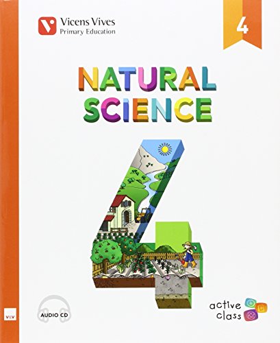 NATURAL SCIENCE 4 + CD (ACTIVE CLASS) ANDALUCIA: 000001