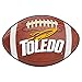 Produktbild Fanmats Universität Toledo Rockets Nylon Teppich, Team Color, 22"X35"