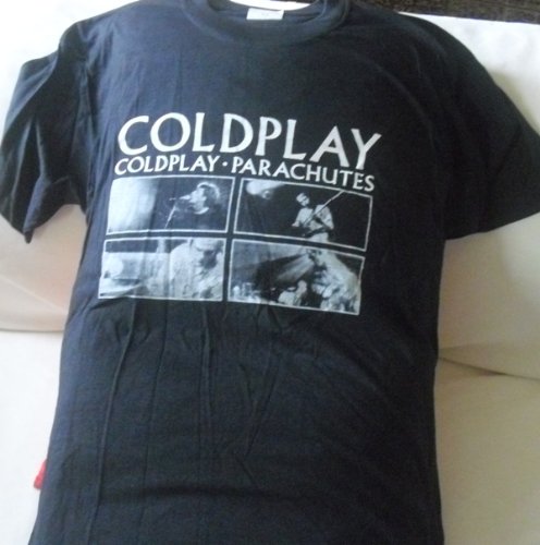 Preisvergleich Produktbild Coldplay Parachutes Shirt Größe XL