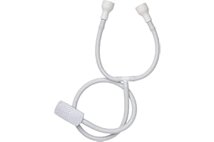 FNX Croydex Push-Fit Basin Shampoo Shower Sprayer | for Round & Oval ½ inch Basin Sink Taps Only - [in Argos Packaging]