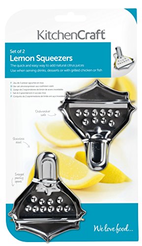 Kitchen Craft Edelstahl-Zitronenscheibenpresse - 3