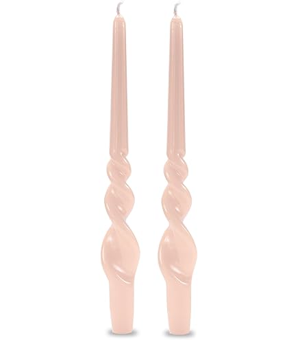 Set Di 4 Candele Artigianali Cereria Di Giorgio - Spirale Voluta, Altezza 30cm, Verde Vintage - Foto 11