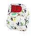 Tots Bots Teenyfit Hook and Loop Nappy (Tweet Print)