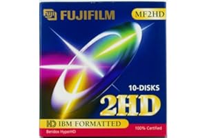 FUJIFILM Fuji Disketten MF2HD 1,44MB 8,9cm (3,5Zoll) 10er Pack