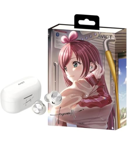 AVIOT TE-V1R-AZL Azur Lane Collaboration Wireless Earbuds, Special