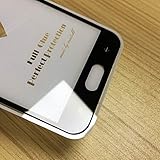 YANCAI Smartphone-Ersatzteile 25 STÜCKE MIETUBL Vollbild Vollkleber Anti-Fingerprint Gehärtetes Glas Film for Galaxy J2 Pro (2018) (Schwarz) Flexkabel (Farbe : Black)