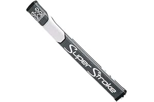 Super Stroke Traxion Flatso Golf Putter Grip | Advanced Surface Texture That Improves Feedback and Tack | Minimize Grip Pressure with a Unique Parallel Design | Tech-Port