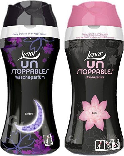 Preisvergleich Produktbild SET: Lenor Unstoppables Wäscheparfüm Dreams + Bliss - 2x 275g