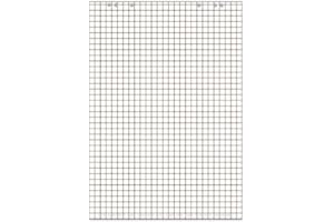 LANDRÉ LANDR Flip-Chart-Block, 20 Blatt, kariert / blanko