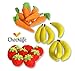 Produktbild Checklife 905782 Kaufladen Zubehör-Set 21 tlg. Möhren Bananen Erdbeeren Filz